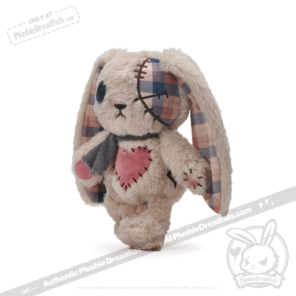 Plaid Love Rabbit - Plush Stuffed Animal