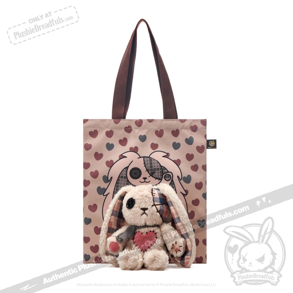 Plaid Love Rabbit - Plush Stuffed Animal