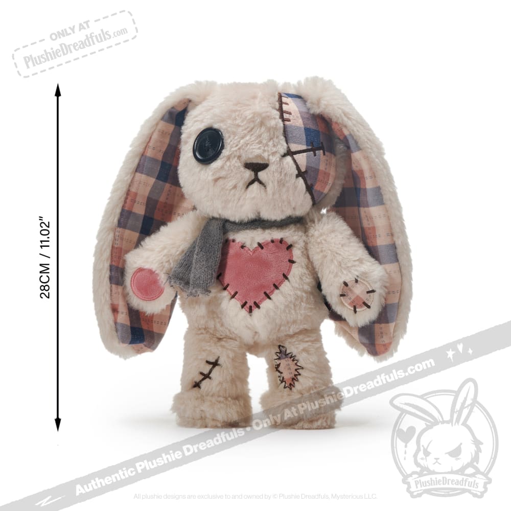 Plaid Love Rabbit - Plush Stuffed Animal