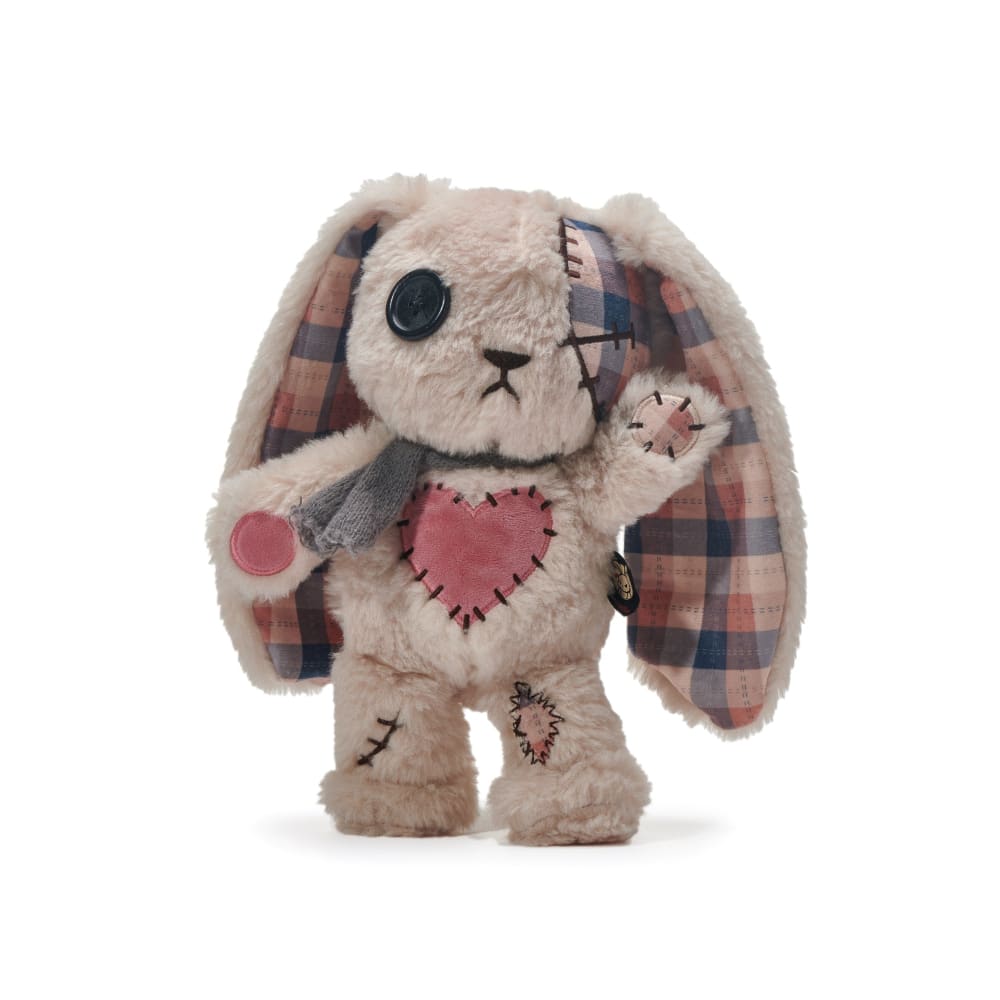 Plaid Love Rabbit - Plush Stuffed Animal