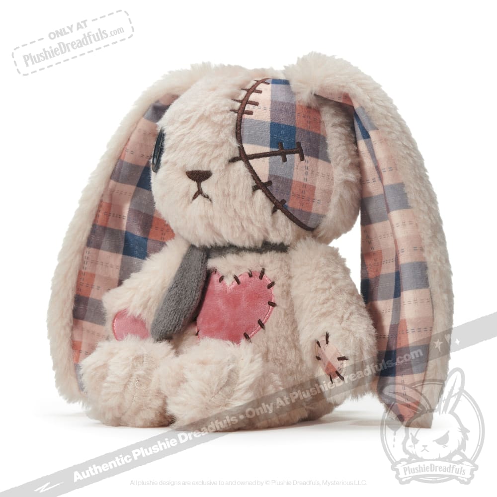 Plaid Love Rabbit - Plush Stuffed Animal