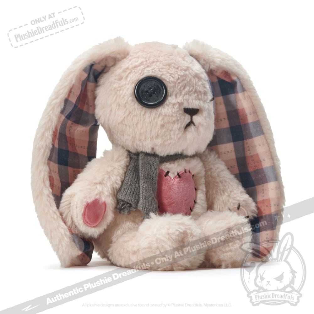 Plaid Love Rabbit - Plush Stuffed Animal