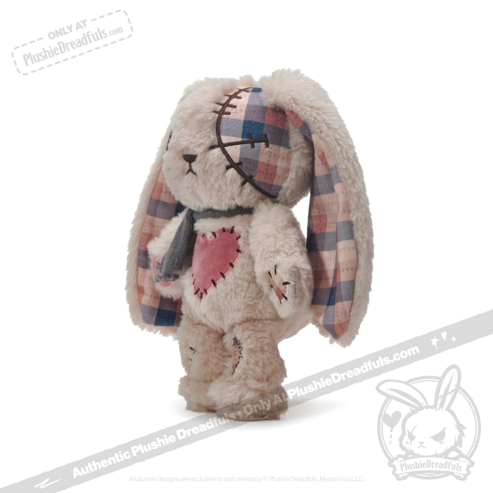 Plaid Love Rabbit - Plush Stuffed Animal