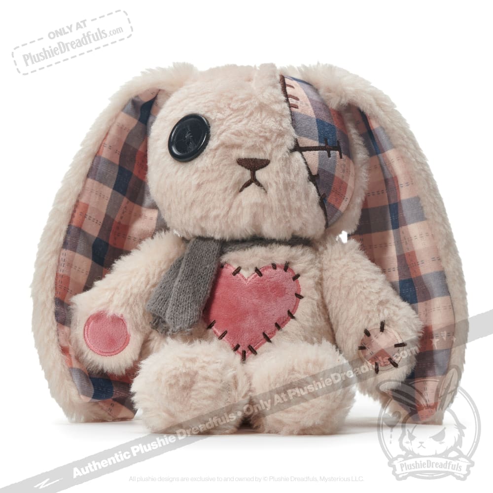 Plaid Love Rabbit - Plush Stuffed Animal