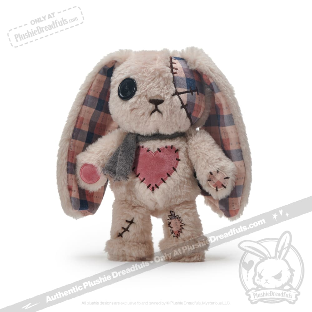 Plaid Love Rabbit - Plush Stuffed Animal