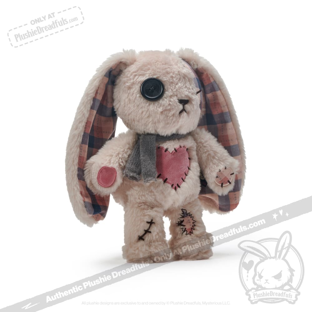 Plaid Love Rabbit - Plush Stuffed Animal