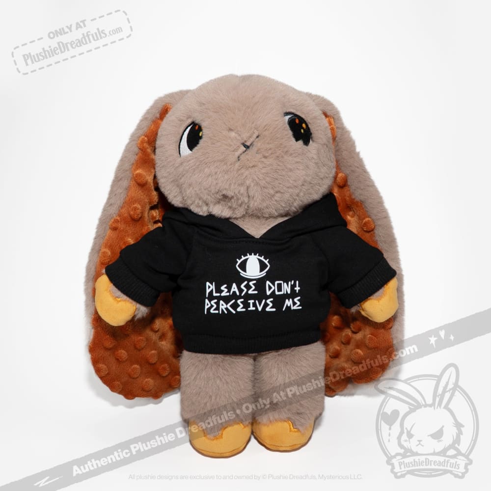 Please Don't Perceive Me Plushie Hoodie