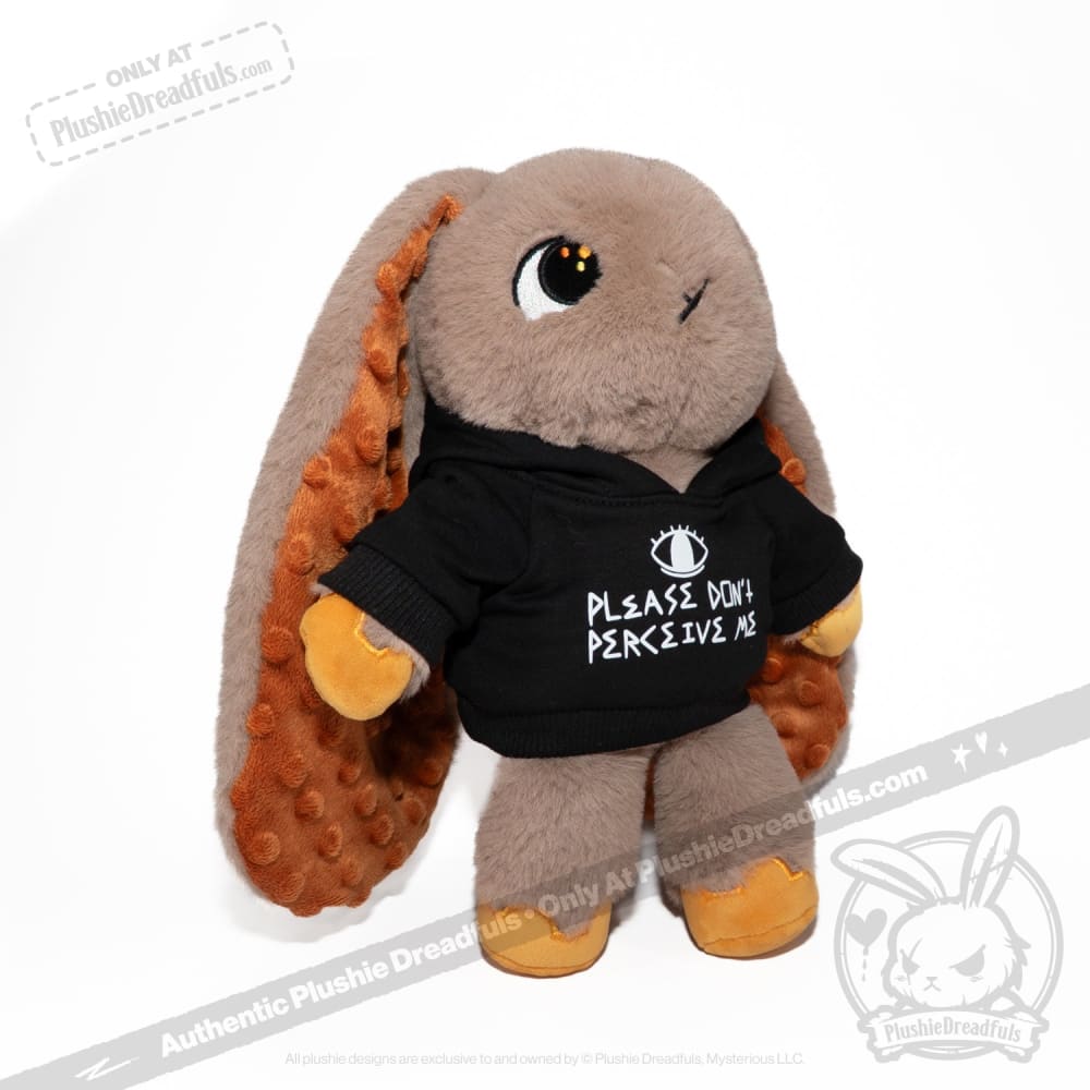 Please Don't Perceive Me Plushie Hoodie