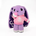 Plush Hoodie - Pink Bun Hoodie