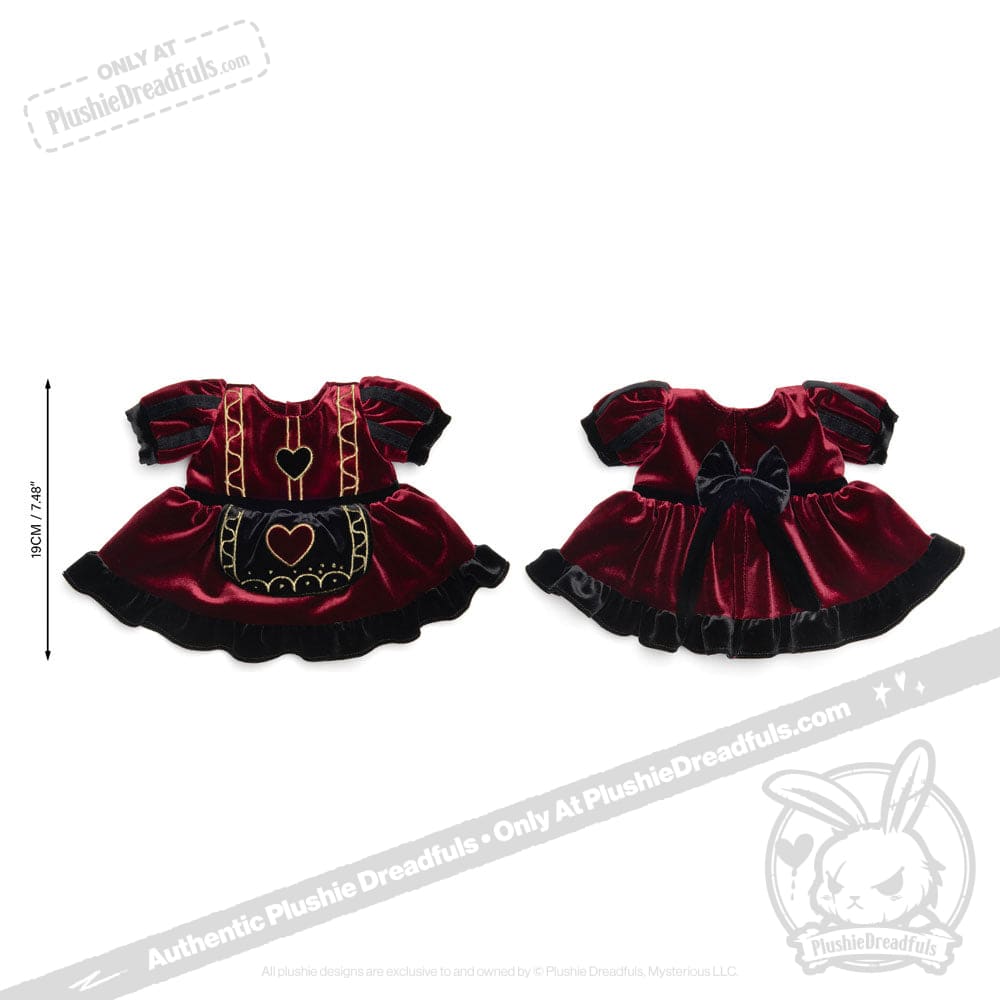 Plush Outfit - Queen of Hearts Dress