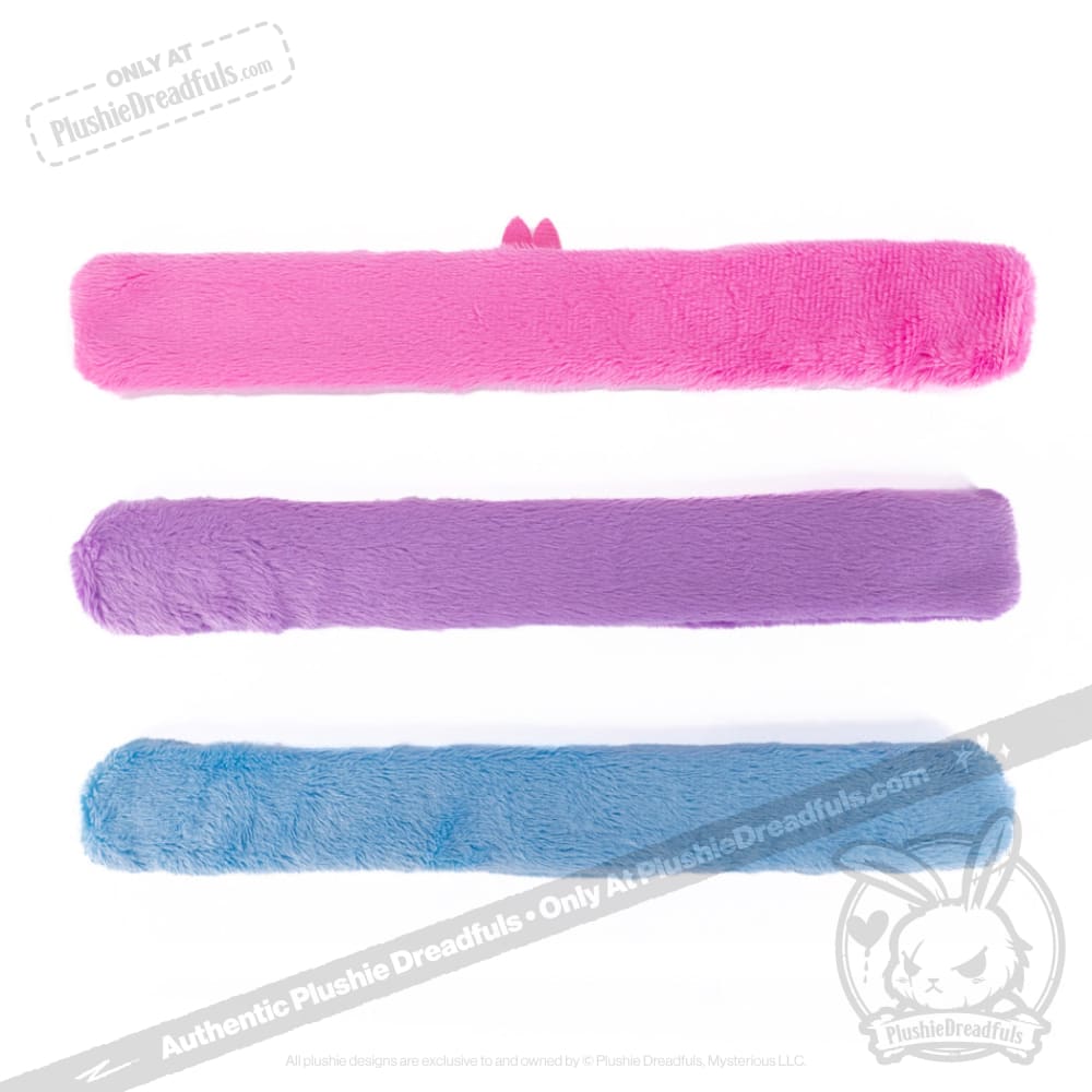Plush Slap Bracelet Set of 3
