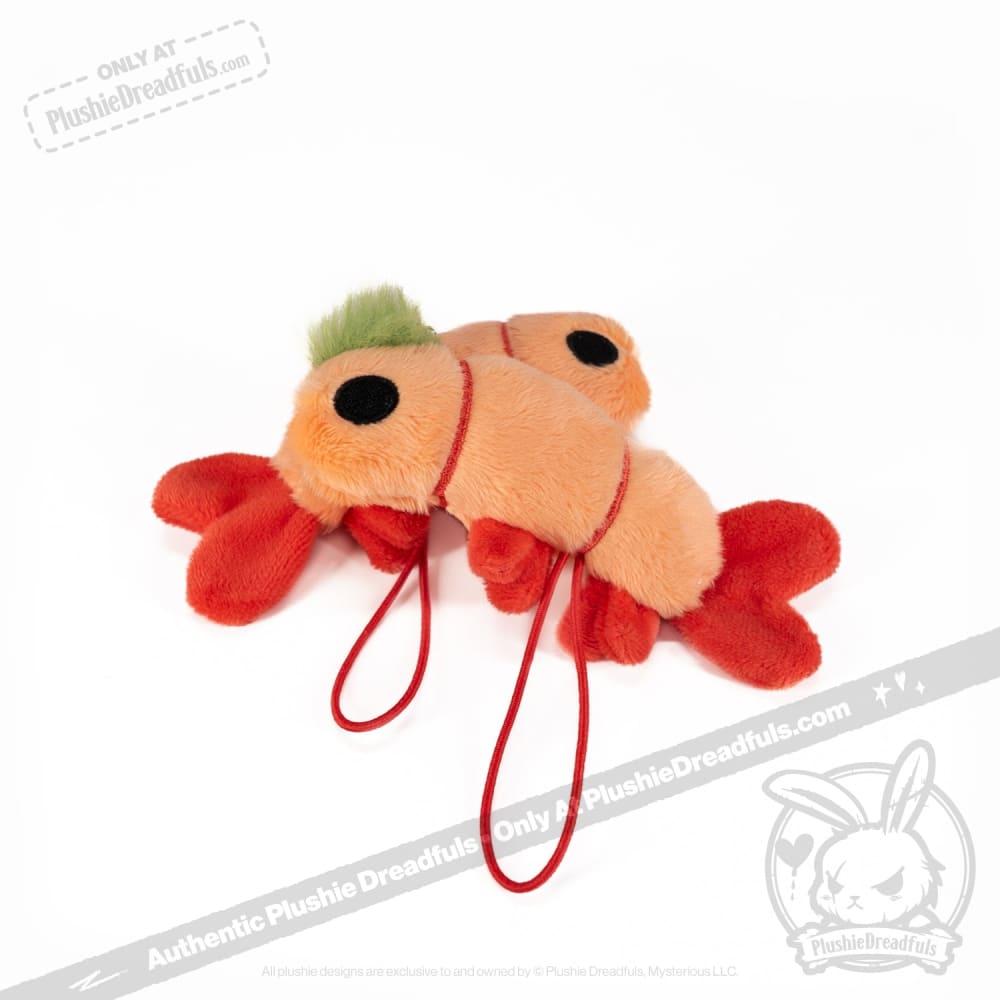 Plushie Notions - Emotional Support Shrimp Accessory