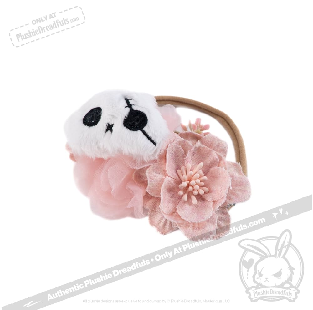 Plushie Notions - Skelly Bun Flower Crown Accessory