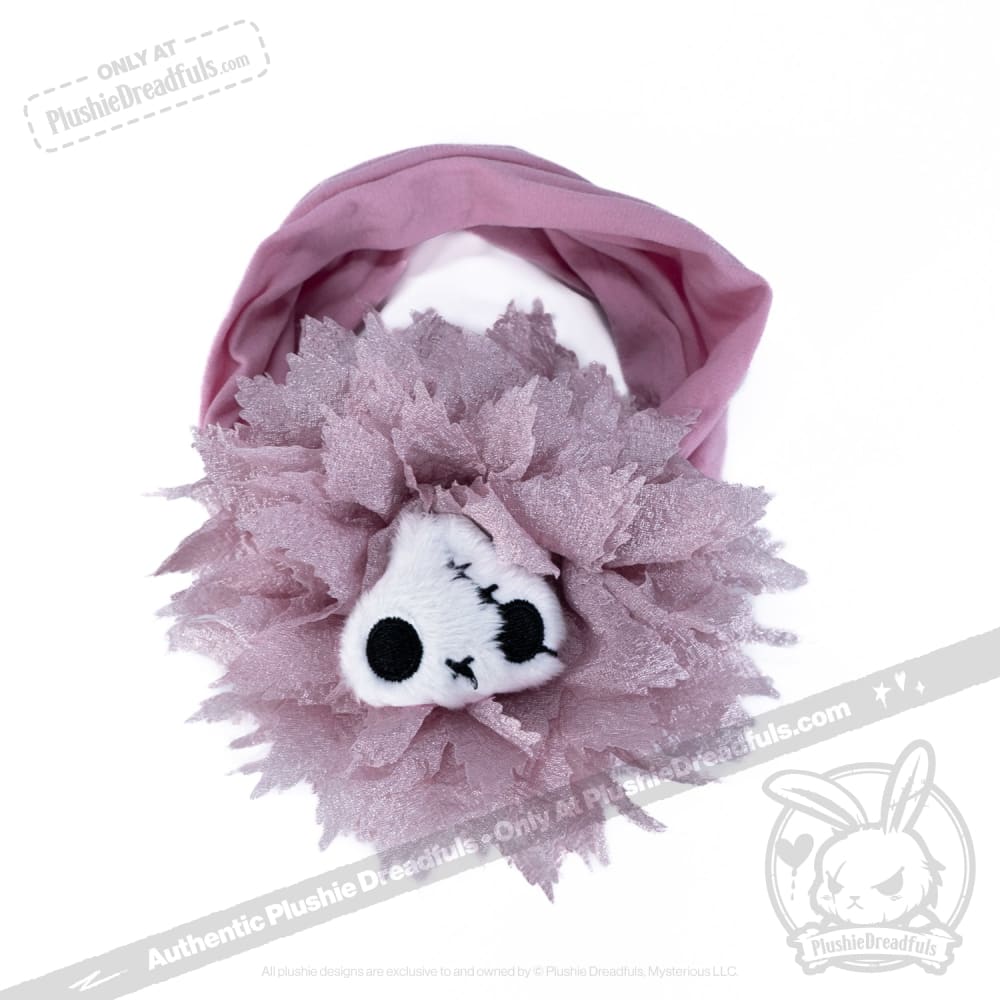 Plushie Notions - Skelly Bun Flower Crown Accessory