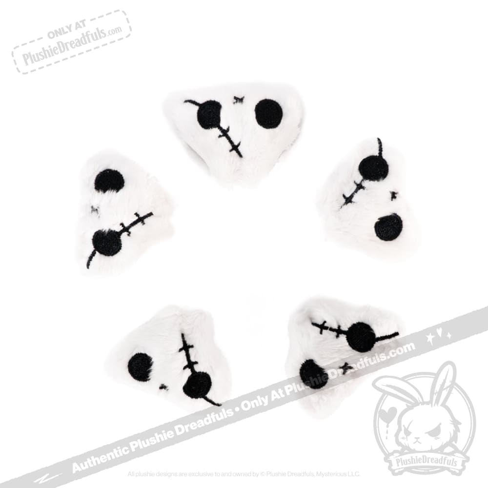 Plushie Notions - Skelly Bun Mini Plushies For DIY