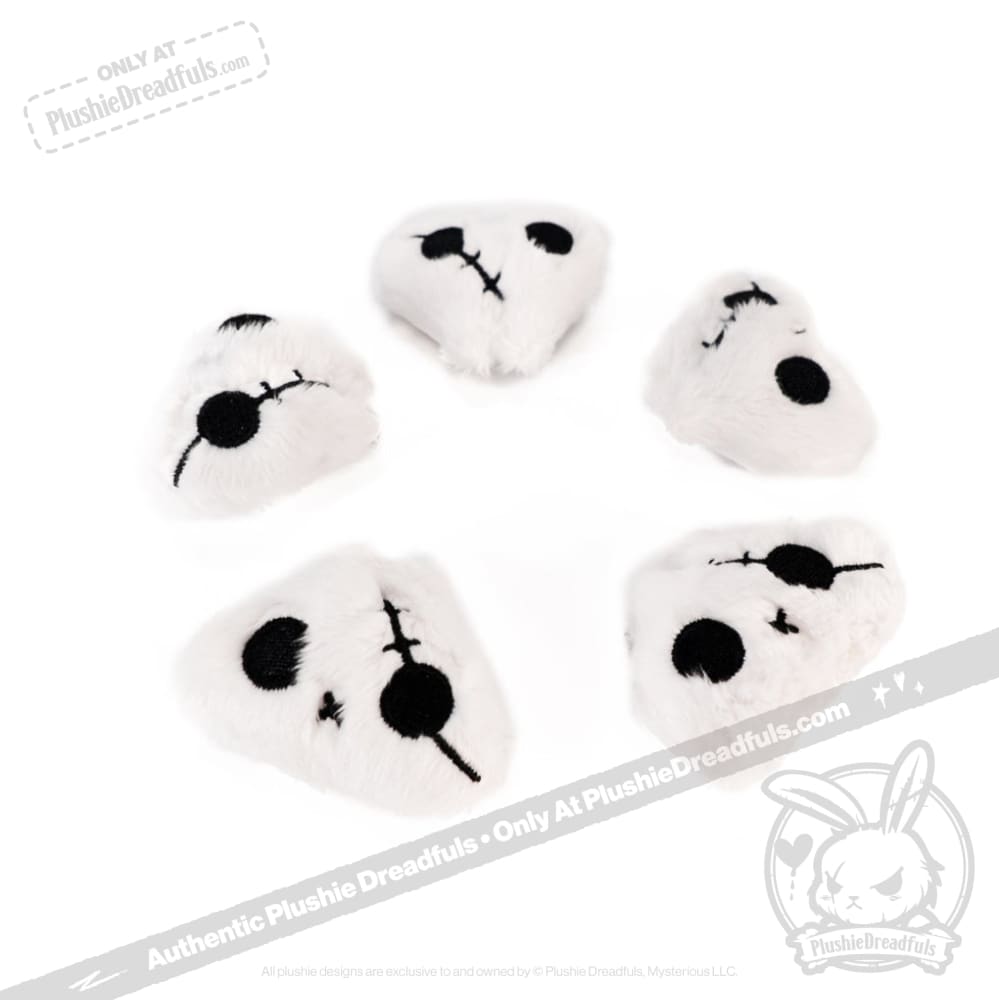 Plushie Notions - Skelly Bun Mini Plushies For DIY