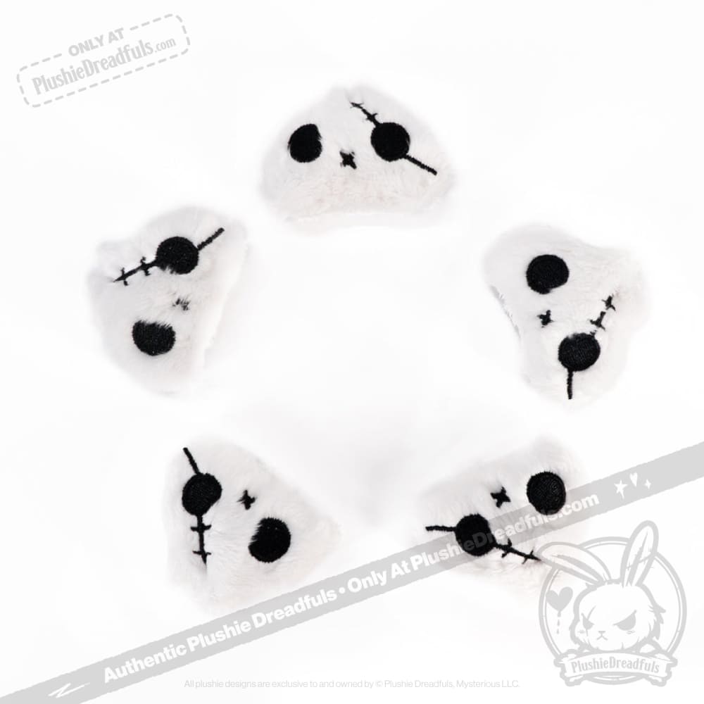 Plushie Notions - Skelly Bun Mini Plushies For DIY