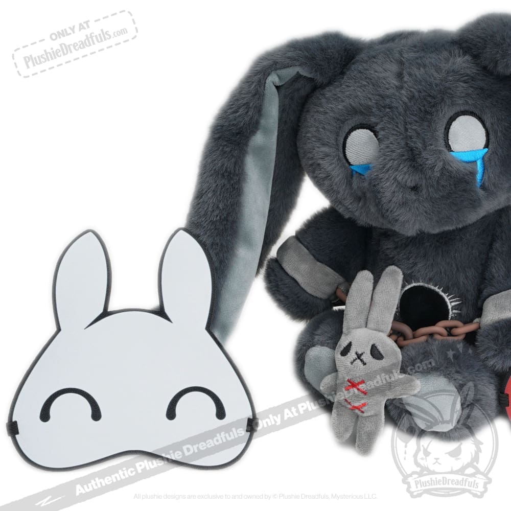 PTSD Bunny - Plush Stuffed Animal