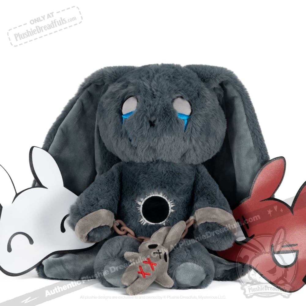 PTSD Bunny - Plush Stuffed Animal