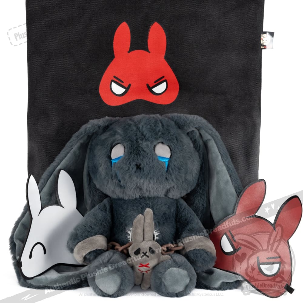 PTSD Bunny - Plush Stuffed Animal