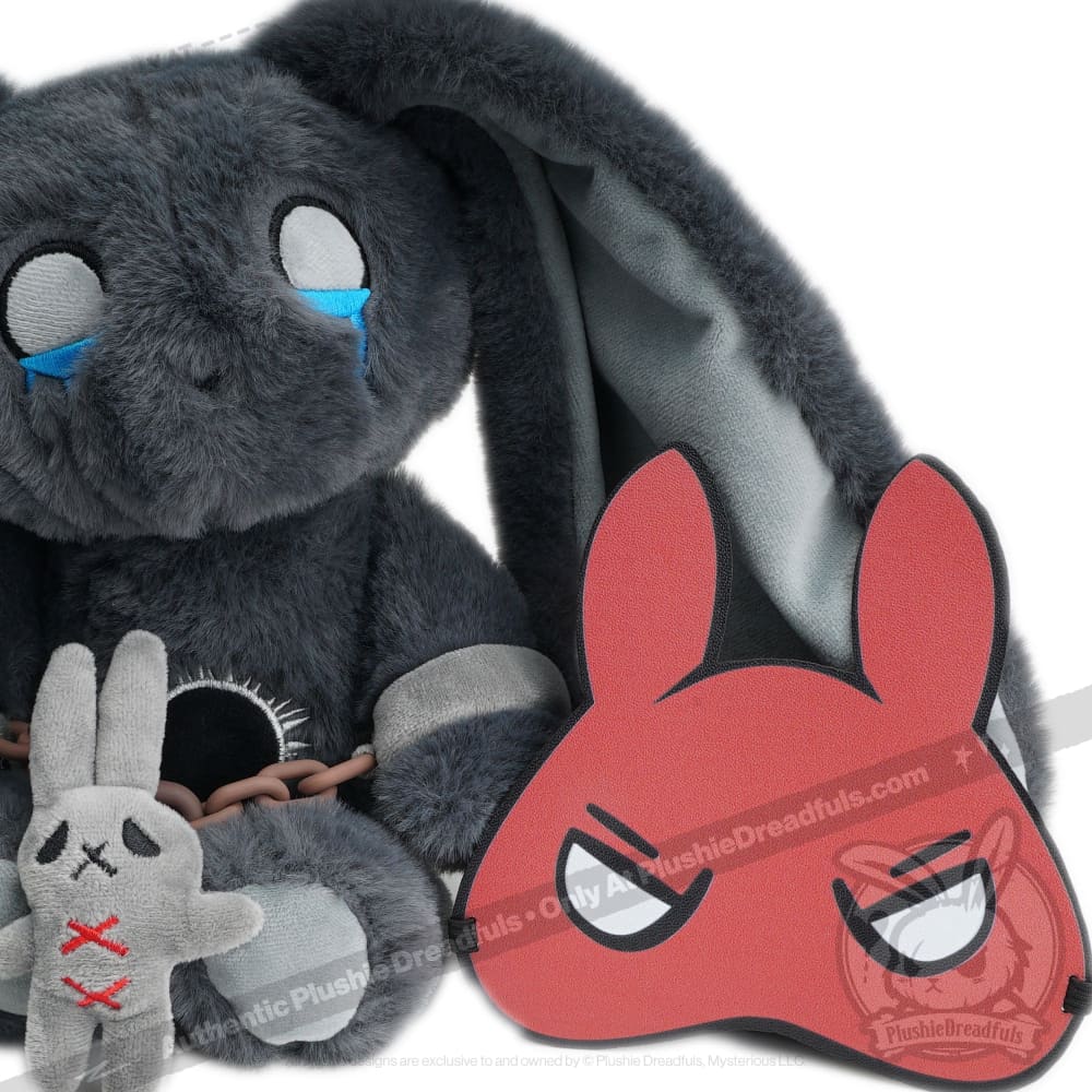 PTSD Bunny - Plush Stuffed Animal