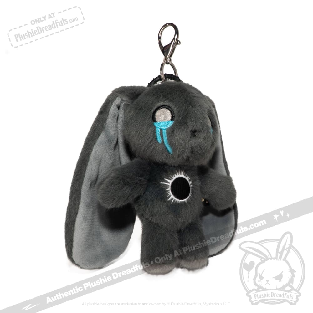 PTSD Rabbit Plush Keychain Accessory