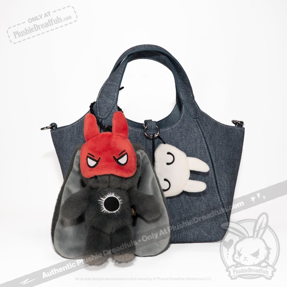 PTSD Rabbit Plush Keychain Accessory