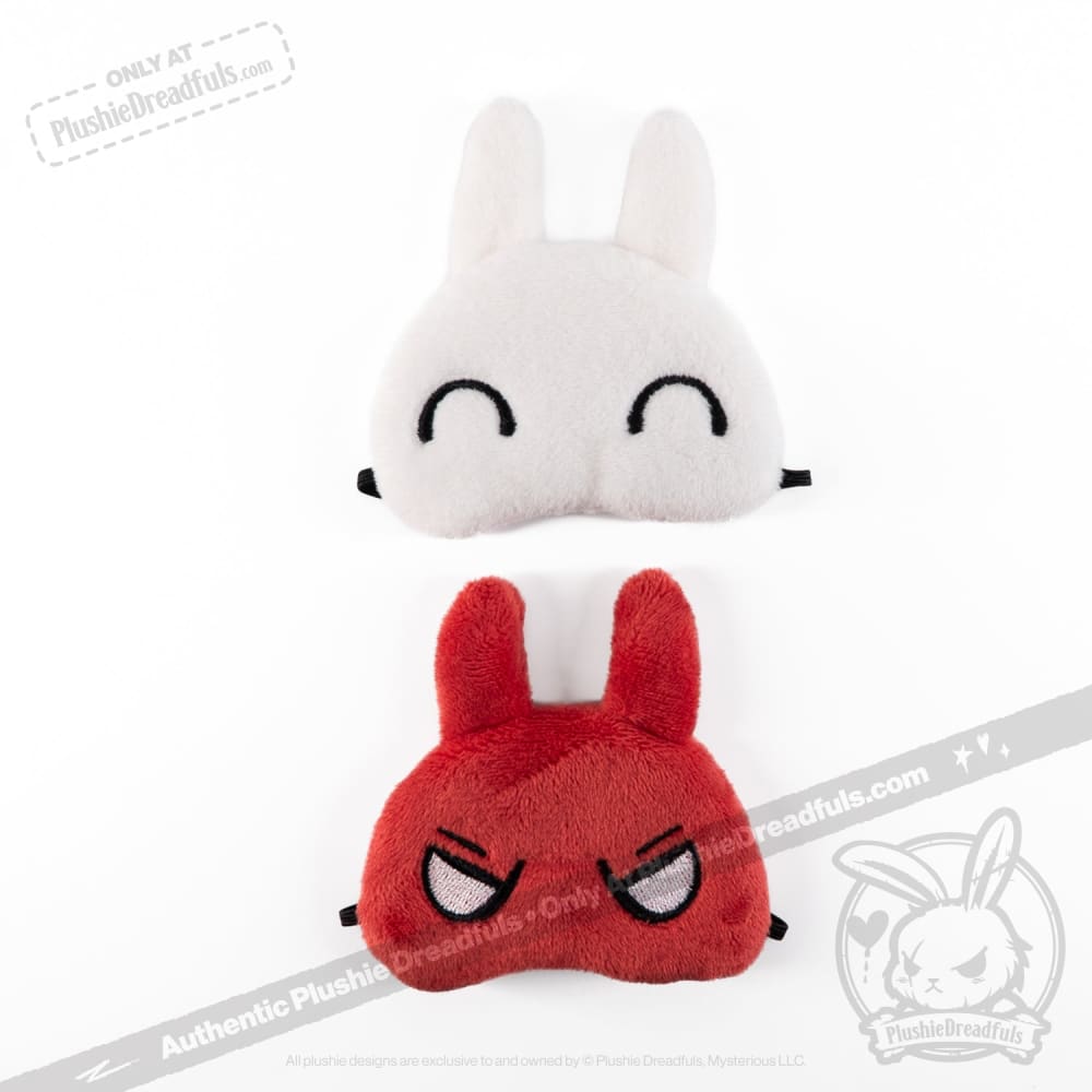 PTSD Rabbit Plush Keychain Accessory