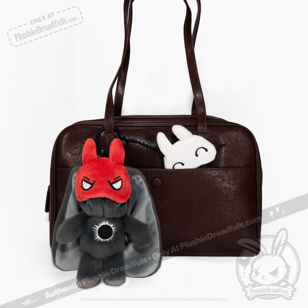 PTSD Rabbit Plush Keychain Accessory