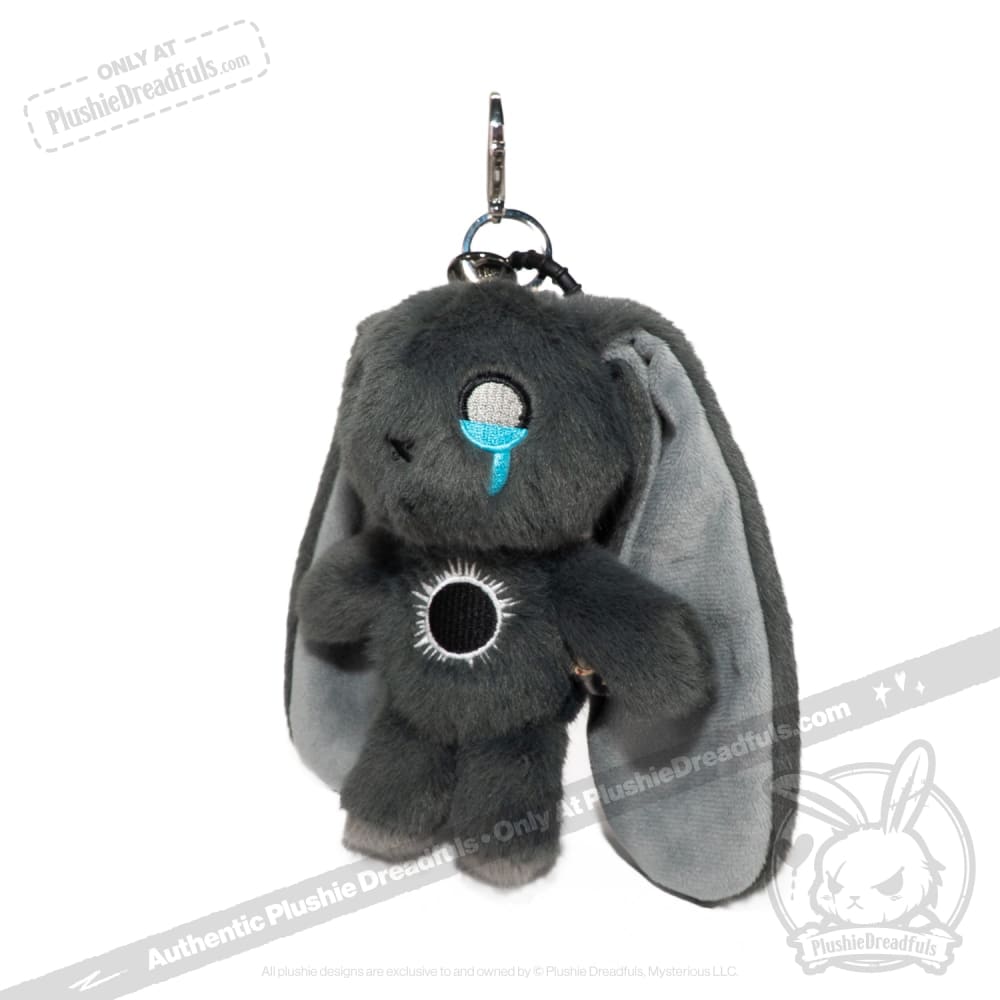 PTSD Rabbit Plush Keychain Accessory