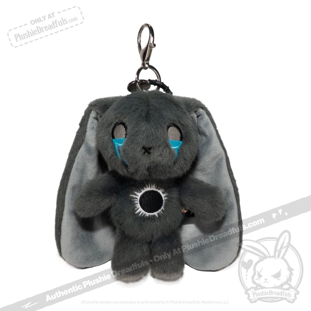 PTSD Rabbit Plush Keychain Accessory