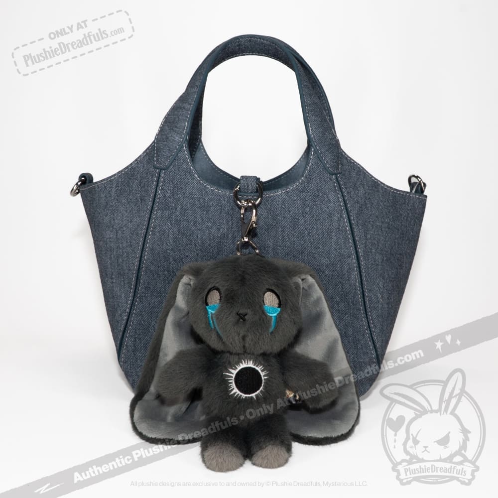 PTSD Rabbit Plush Keychain Accessory