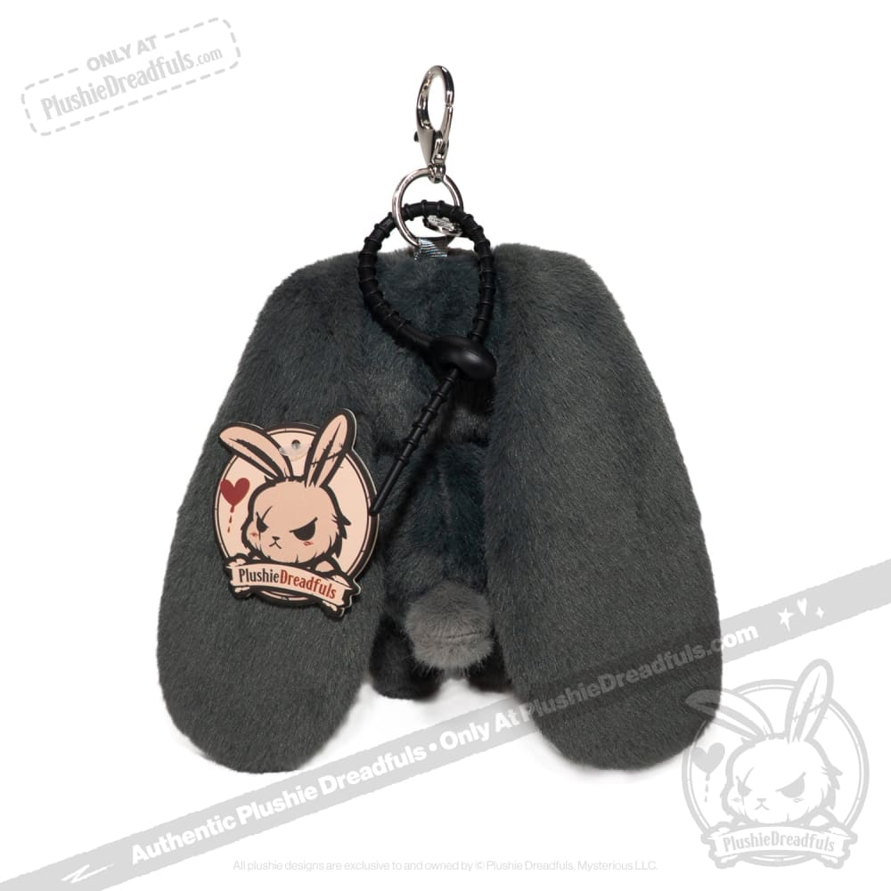 PTSD Rabbit Plush Keychain Accessory