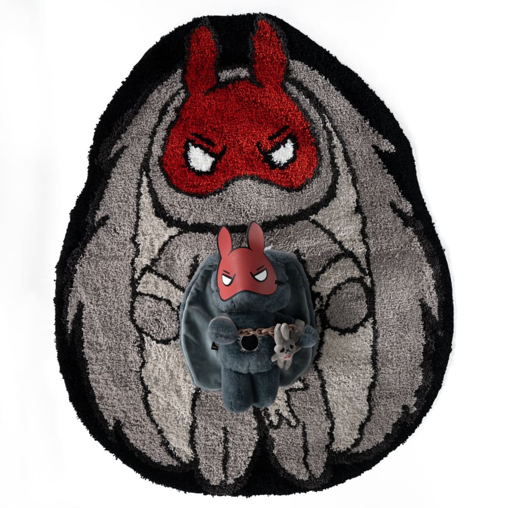 PTSD Rabbit Rug