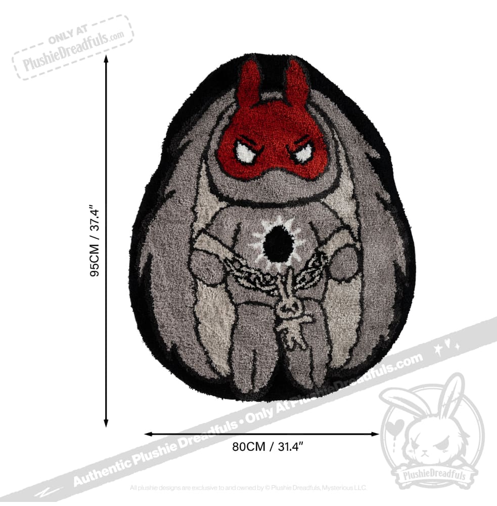 PTSD Rabbit Rug