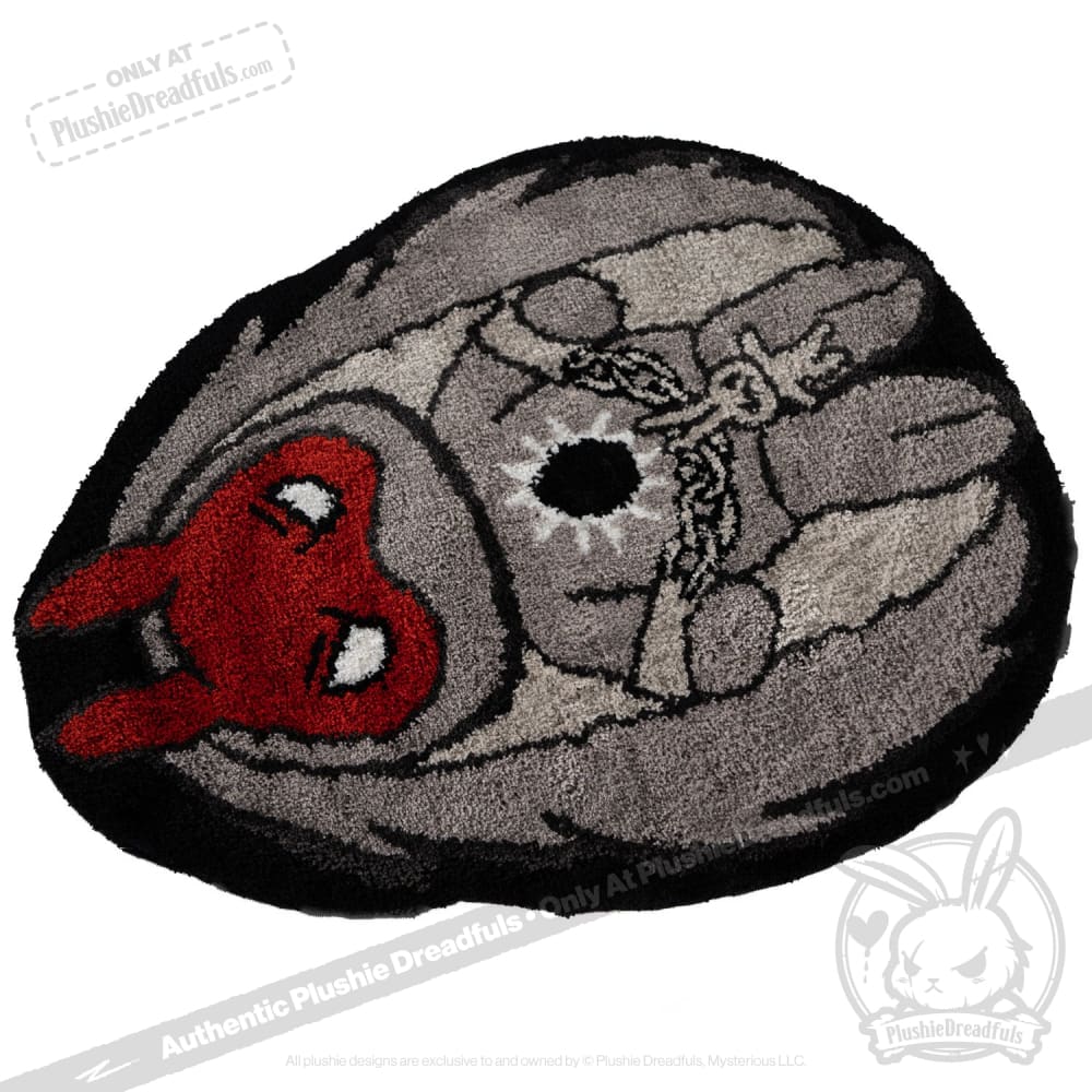 PTSD Rabbit Rug