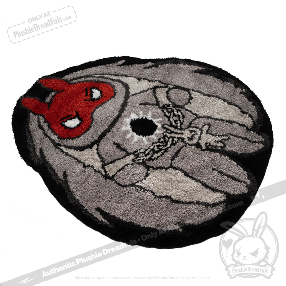 PTSD Rabbit Rug
