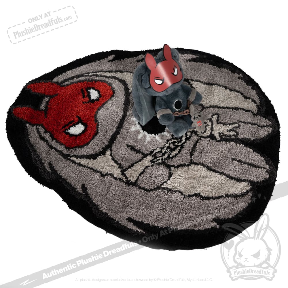 PTSD Rabbit Rug