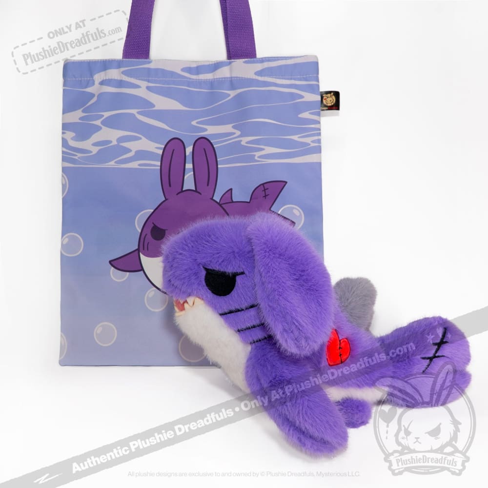 Purple Shrabbit - Plush Stuffed Rabbit Shark Animal