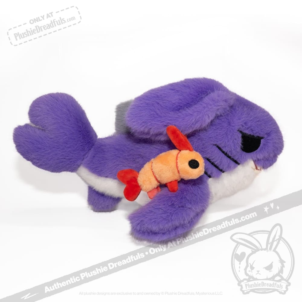 Purple Shrabbit - Plush Stuffed Rabbit Shark Animal