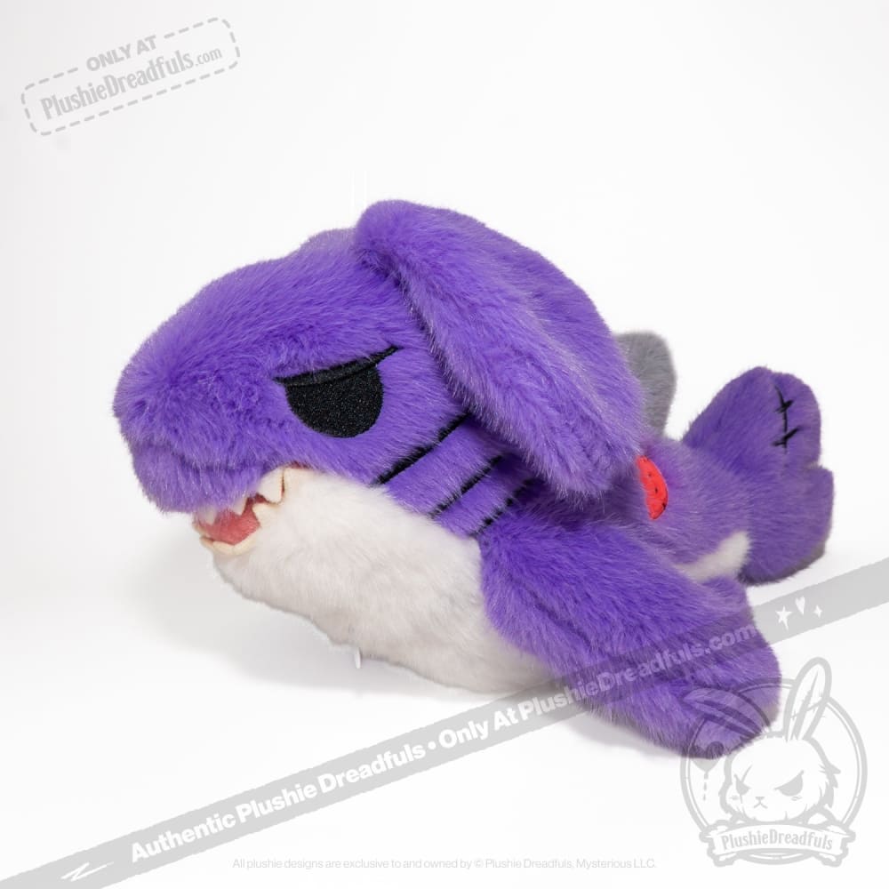 Purple Shrabbit - Plush Stuffed Rabbit Shark Animal