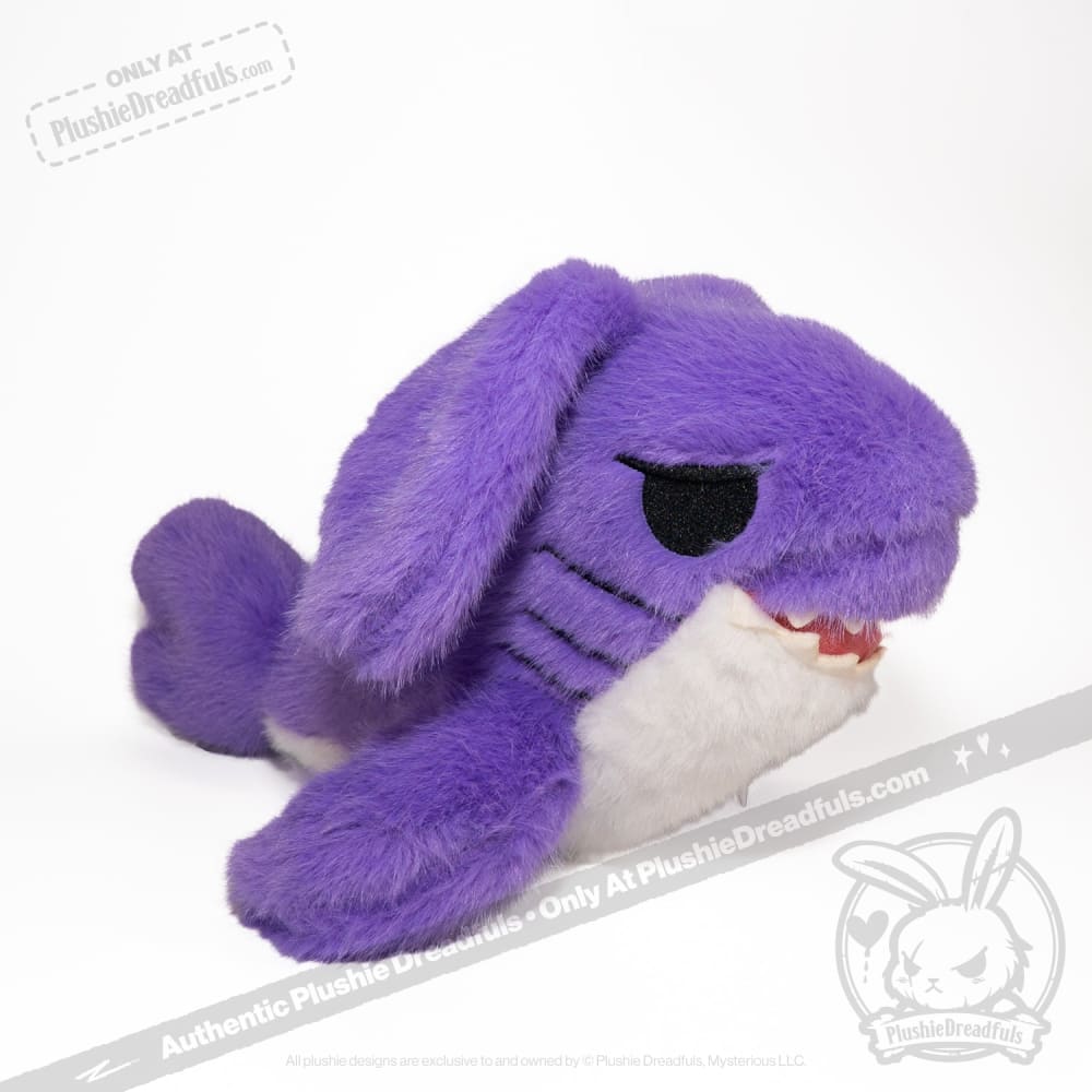 Purple Shrabbit - Plush Stuffed Rabbit Shark Animal