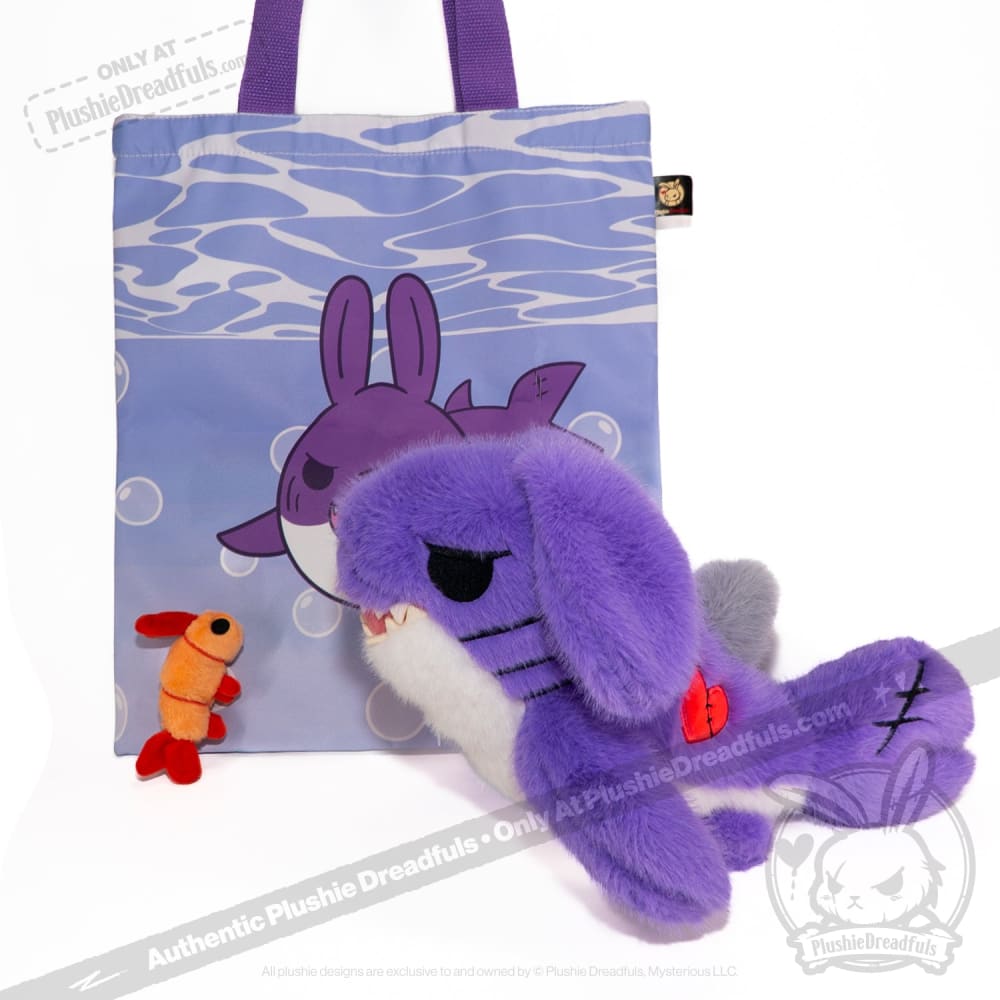 Purple Shrabbit - Plush Stuffed Rabbit Shark Animal