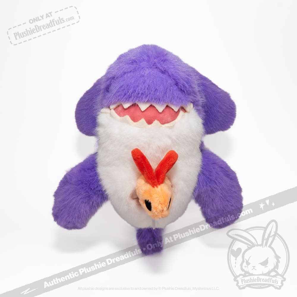 Purple Shrabbit - Plush Stuffed Rabbit Shark Animal