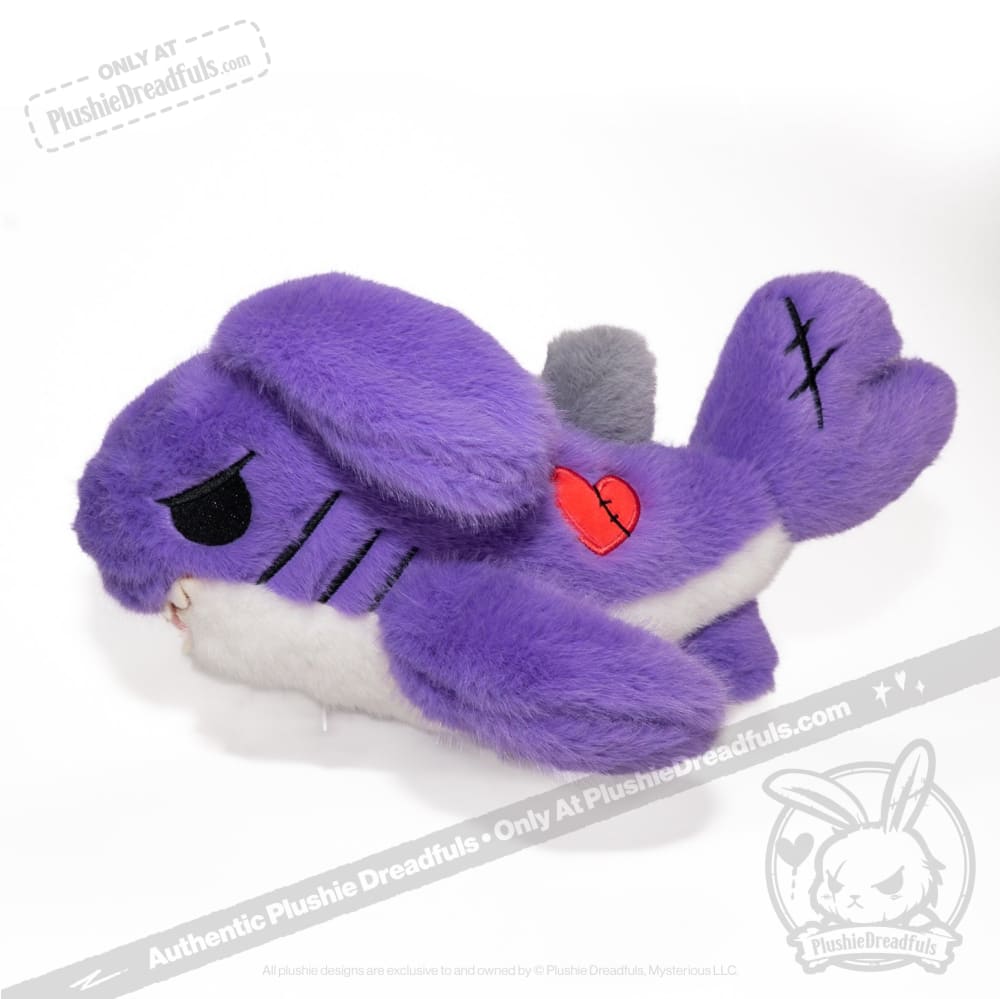 Purple Shrabbit - Plush Stuffed Rabbit Shark Animal