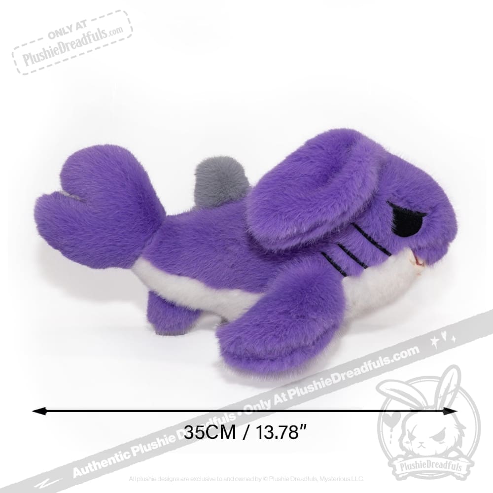 Purple Shrabbit - Plush Stuffed Rabbit Shark Animal