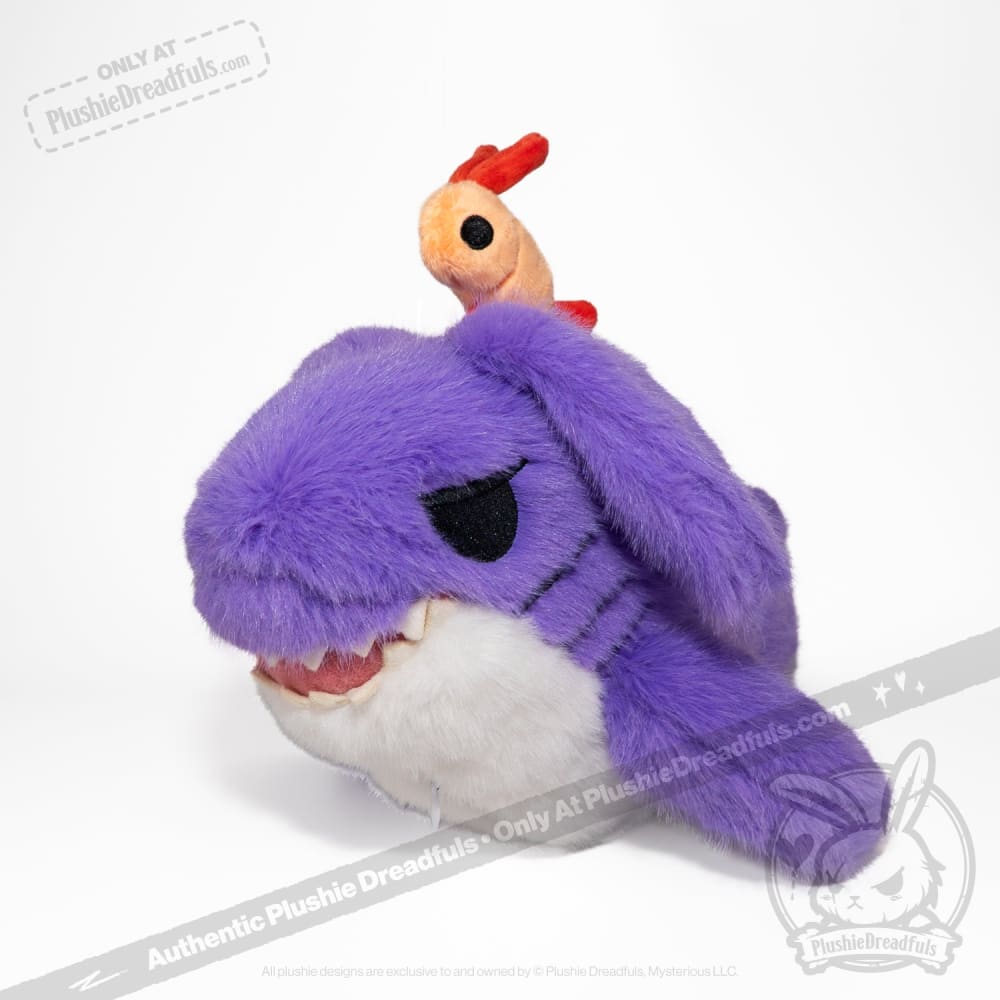 Purple Shrabbit - Plush Stuffed Rabbit Shark Animal