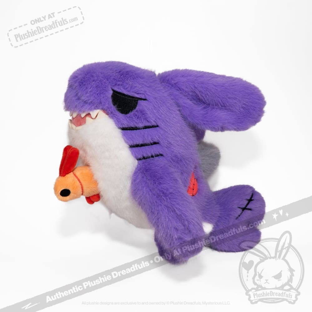 Purple Shrabbit - Plush Stuffed Rabbit Shark Animal