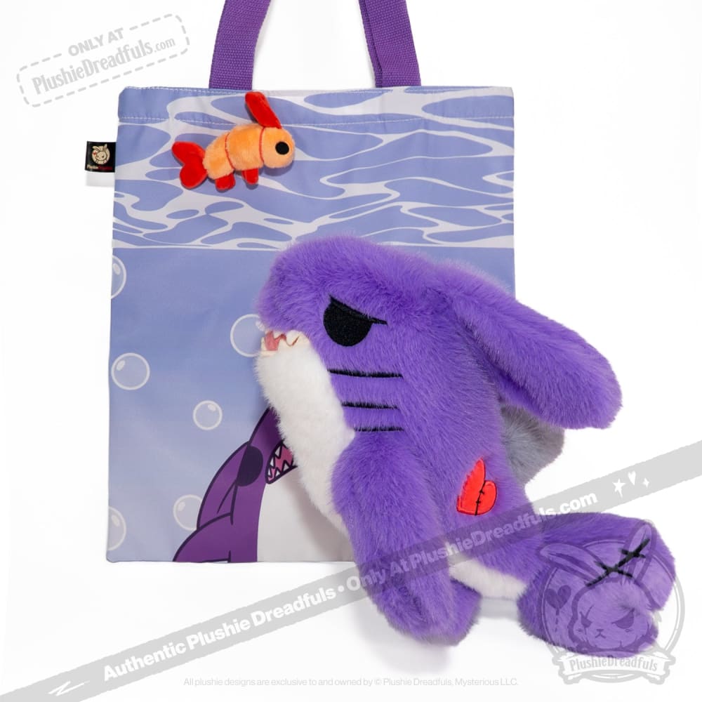 Purple Shrabbit - Plush Stuffed Rabbit Shark Animal