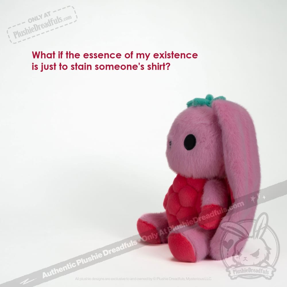 Raspberry Bunny - Plush Stuffed Animal